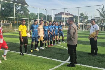 64 tim ramaikan Bhayangkara Babel Mini Soccer, jadi ajang silaturahmi dan pencarian bibit atlet