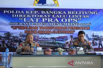 Polda Babel gelar Operasi Patuh Menumbing 2026, kedepankan penegakan hukum elektronik