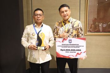 Pemprov Banten raih insentif Rp2 miliar berkat inovasi kelola dana
