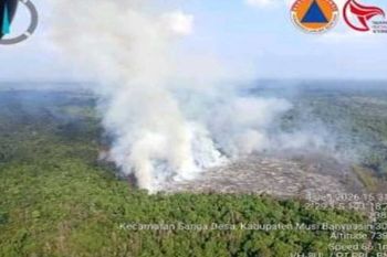 BPBD Sumsel padamkan karhutla di dua lokasi di Muba