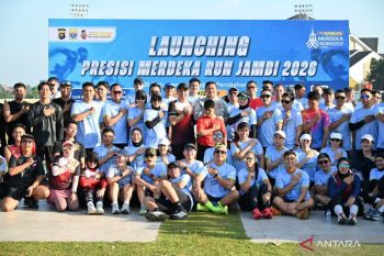 Polda Jambi Launching Presisi Merdeka Run Jambi 2026