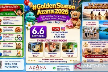 Azana Boutique Hotel Lampung hadirkan Golden Season Azana 2026