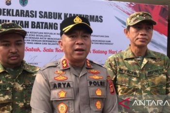 Ketua DPRD Batang Hari hadiri Apel Kebangsaan Sabuk Kamtibmas