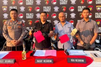 17 sepeda motor hasil curian di Garut disita