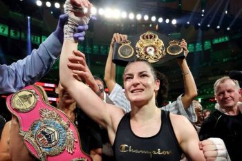 Pemegang tiga sabuk Katie Taylor hadapi Pili sebagai laga perpisahan