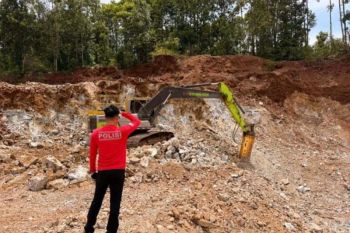 Ditreskrimsus Polda Sultra ungkap aktivitas tambang ilegal di Pomalaa