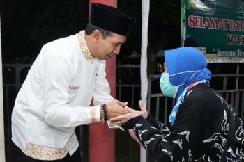 Sebanyak 225  haji Kloter 22 asal Kota Madiun tiba di tanah air