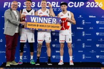 Team Grabo juara perdana Dunk Mania pada Piala Dunia FIBA 3x3 2026