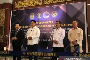 Pemerintah siapkan saluran aduan perkuat pengawasan layanan hukum