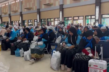 Sebanyak 1.770 haji Debarkasi Palembang kembali ke tanah air