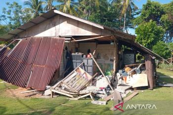 Dampak gempa Mindanao: Dua rumah di Kepulauan Sangiherusak ringan