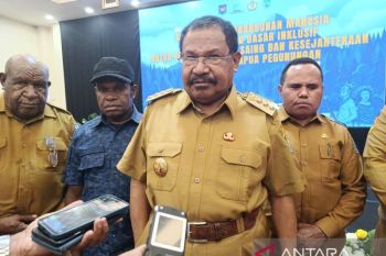 Gubernur Papua Pegunungan ajak warga tanam pohon untuk melestarikan hutan