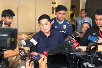 Pantau persiapan timnas jamu Mozambik, Erick minta tak remehkan lawan