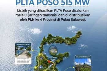 PLTA Poso Energy pasok energi untuk empat provinsi di Sulawesi