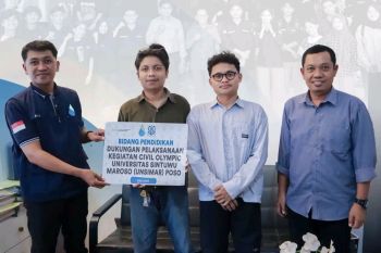 CSR Poso Energy dukung pelaksanaan Civil Olympic Himpunan Mahasiswa Teknik Sipil Universitas Sintuwu Maroso