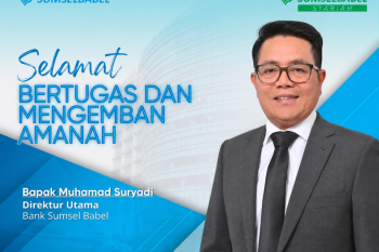 Muhammad Suryadi resmi jabat Direktur Utama Bank Sumsel Babel