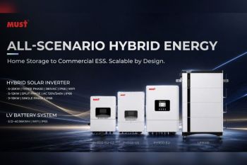 MUST Luncurkan Seri Energi Hibrida untuk Berbagai Skenario di SNEC 2026
