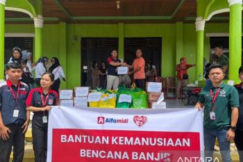 Retail modern bantu korban bencana alam di Bolmong