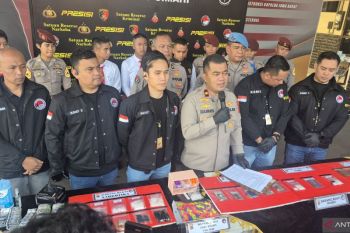 Polres Cimahi ungkap 33 kasus narkoba dan amankan 35 tersangka dalam selama Mei