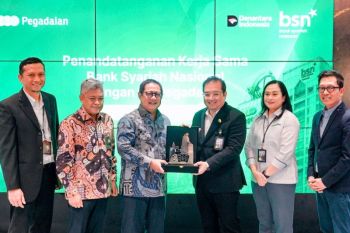 Pegadaian dan Bank Syariah Nasional kolaborasi dalam pendanaan dan integrasi layanan digital