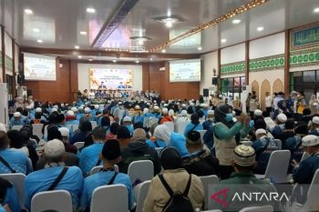 Jamaah haji Kloter 06 asal Kalteng tiba di Debarkasi Banjarmasin&nbsp;