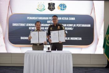 Kementerian ATR/BPN-Kejaksaan Agung perkuat pengamanan aset untuk pulihkan kerugian negara