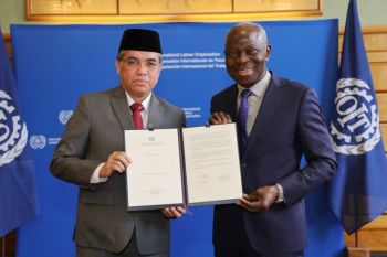 Indonesia submits ILO Convention 188 ratification instrument in Geneva