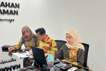 Kantor Pertanahan Pasaman ikuti zoom meeting klarifikasi usulan penetapan lokasi PTSL terintegrasi tahun anggaran 2026