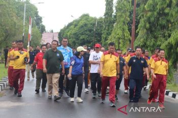 Sambut HUT ke-80 Bhayangkara, Polda Kalteng perkuat kemitraan bersama insan pers