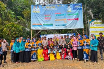 Ditbinmas Polda Kalsel lakukan penilaian tiga pilar di Desa Uwie Tabalong