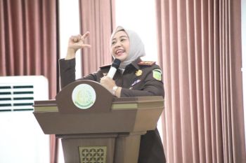 Kejari Lombok tengah mengamankan hak sipil 112 anak rentan