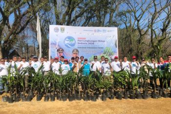 PT Semen Padang Ambil Bagian dalam Gerakan Penanaman 1.000 Pohon pada Hari Lingkungan Hidup Sedunia