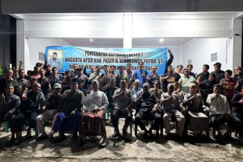 Legislator Paser Hendrawan serap aspirasi infrastruktur dan air bersih
