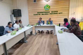 Kemenag NTT membangun sinergi moderasi beragama dan ekoteologi