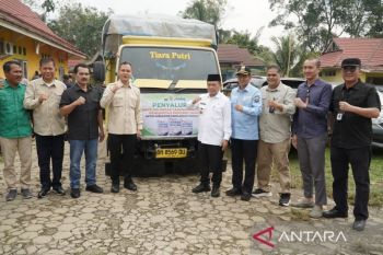 Pemprov Jambi salurkan sebanyak 10,1 ton beras untuk korban banjir Sarolangun