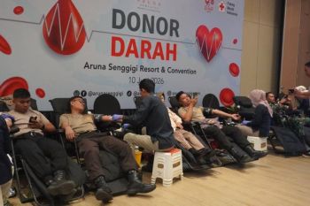 Aruna Senggigi Resort &amp; Convention gelar donor darah
