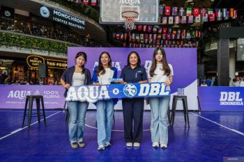 DBL Indonesia gandeng AQUA menjadi hydration partner musim 2026/27