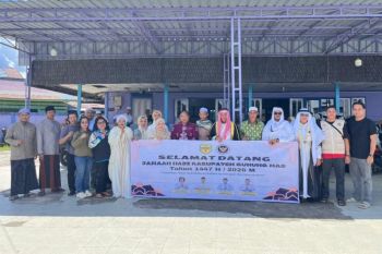 Pemkab Gumas sambut hangat kepulangan jamaah haji