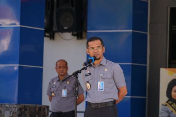 Kakanwil Kemenkum Sulbar internalisasikan core values ASN BerAKHLAK