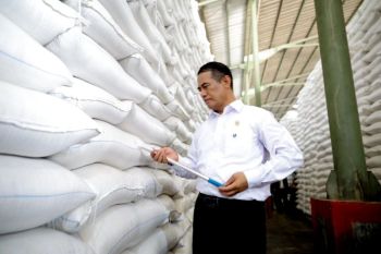 Mentan: Beras tak lagi jadi pemicu inflasi berkat pasokan yang aman