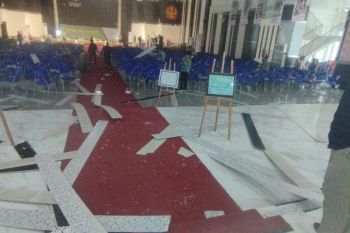 Sejumlah bangunan Kampus Untad rusak akibat gempa di Palu