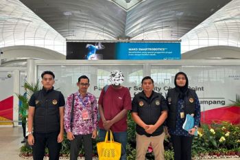 Imigrasi Belawan deportasi seorang warga  Malaysia