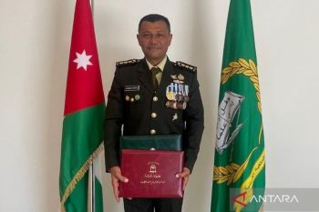 Perwira TNI AD pertama lulus RJNDC Yordania