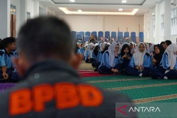 BPBD Kaltim edukasi siswa sigap hadapi bencana