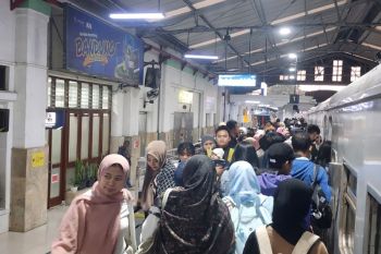 Okupansi penumpang KAI Daop 2 Bandung capai 122 persen di masa libur panjang tahun baru Islam