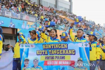 Kota Tangerang pimpin sementara perolehan medali Popda Banten 2026