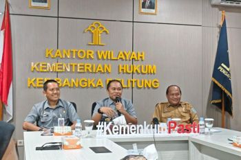 Kemenkum Babel harmonisasikan dua Ranperbup Bangka Barat