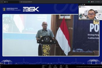 Kanwil Kemenkum Babel ikuti Forum Komunikasi Kebijakan