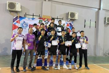 Tim Bola Voli Tangerang sabet medali emas di Popda Banten 2026