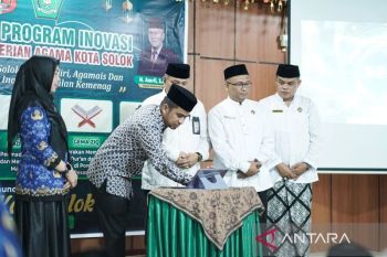 Kemenag Kota Solok luncurkan lima inovasi penguatan karakter religius